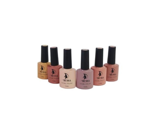 Gel Gama The New Nude 6 pzas
