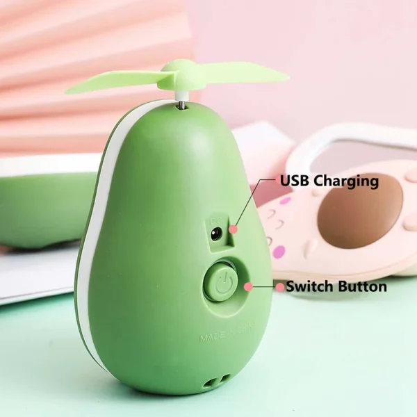 Mini Ventilador Recargable Usb - Imagen 5