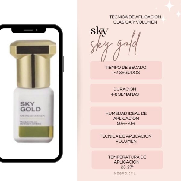 Sky Pegamento Gold