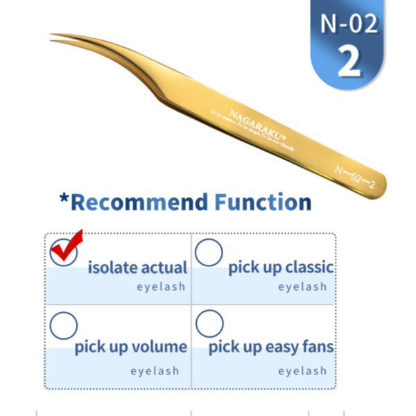 Pinza (A) N-02-2 Acero Inoxidable