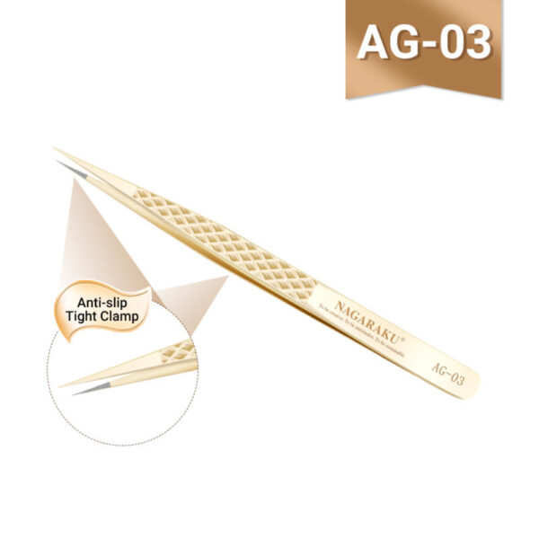 Pinza AG-03 Acero Inoxidable