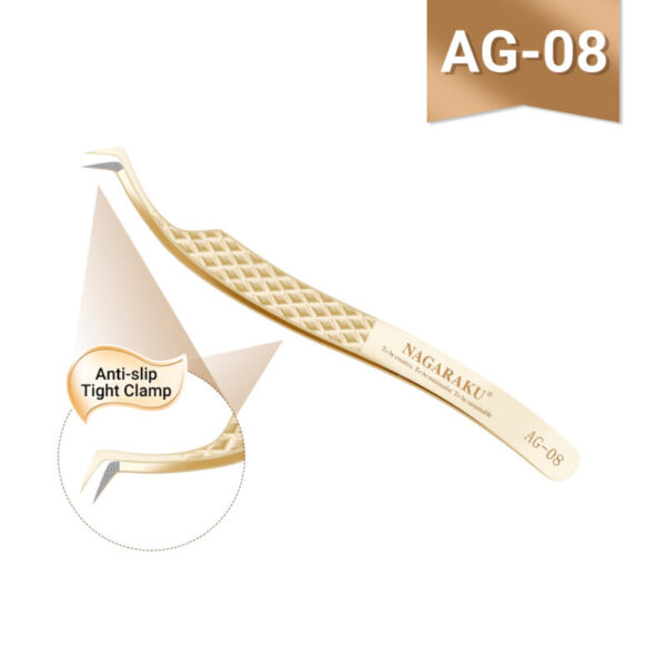 Pinza AG-08 Acero Inoxidable