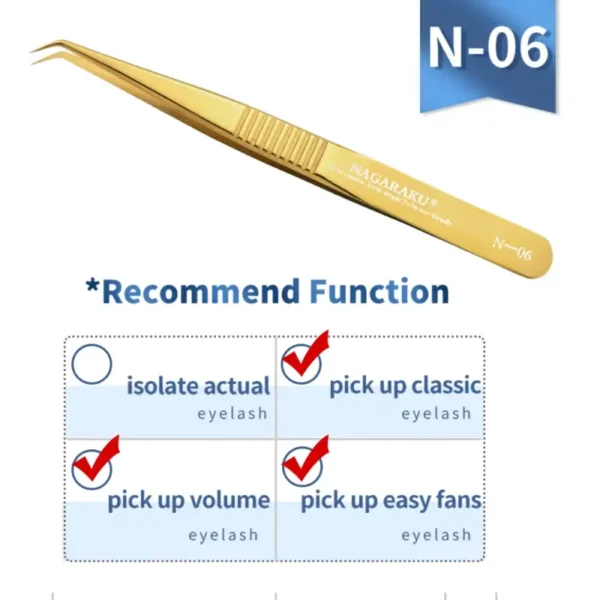 Pinza (A) N-06 Acero Inoxidable